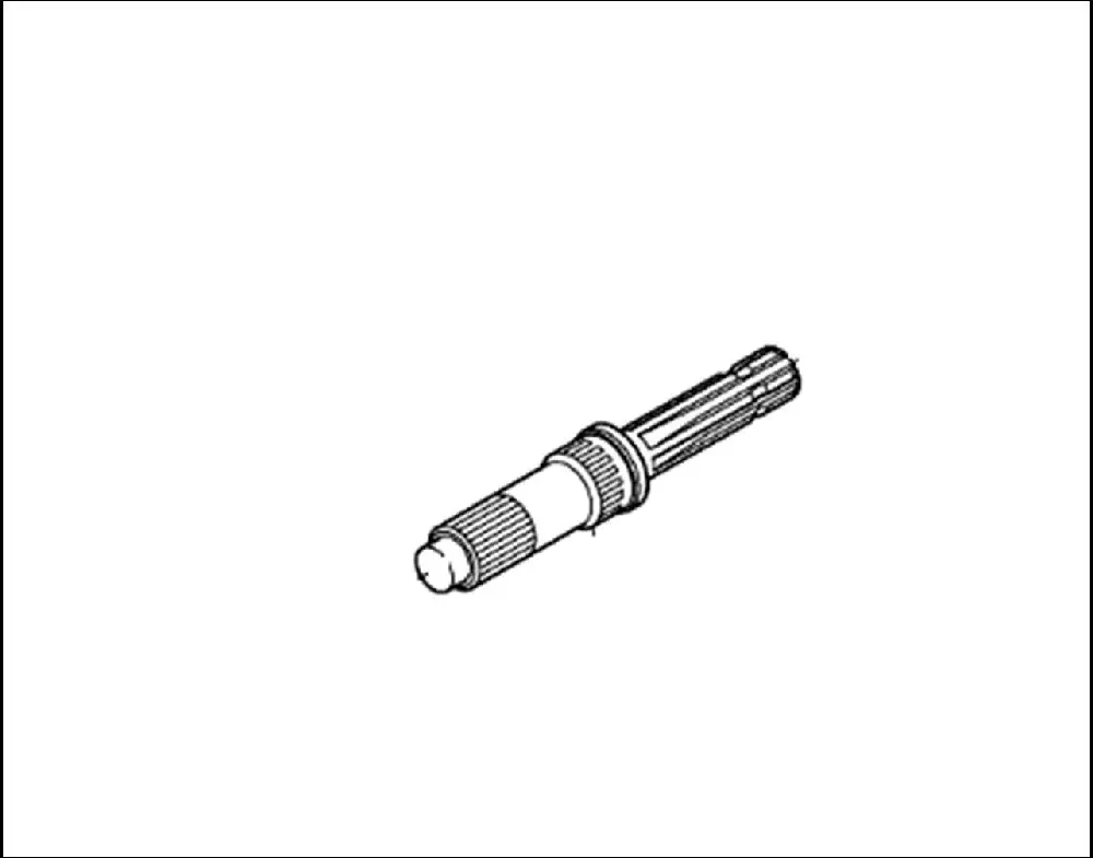 Pièce ARBRE PDF pour KUBOTA M135GXS