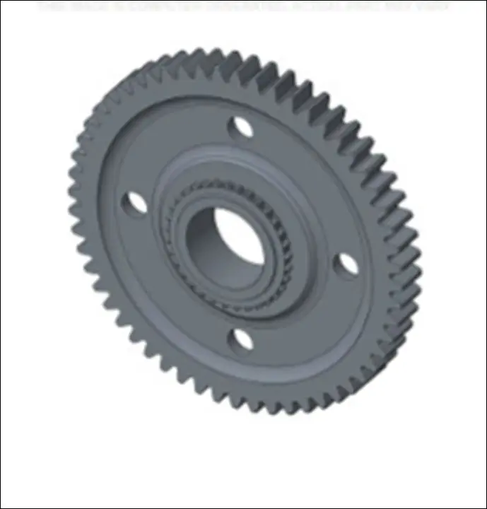 Pièce PIGNON ENTRAINEMENT pour CNH T7030/T7040/T7050
