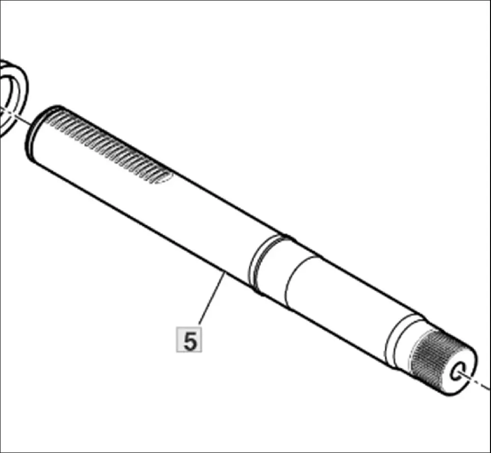 Pièce ARBRE DE ROUE PONT AR GAUCHE pour JOHN DEERE 6175R