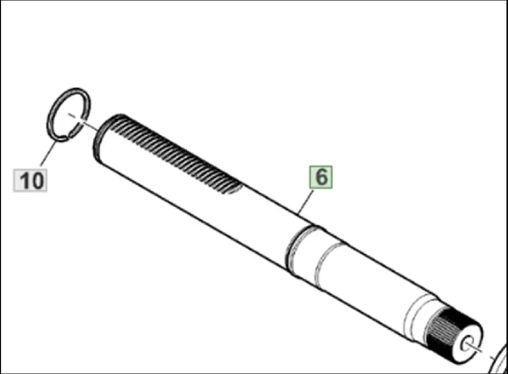 Pièce ARBRE DE ROUE PONT AR DROIT pour JOHN DEERE 6230R