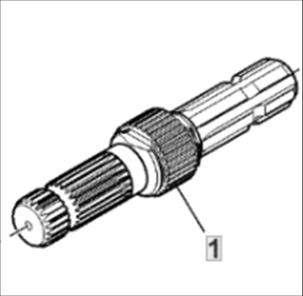 Pièce ARBRE PDF pour JOHN DEERE 6195M