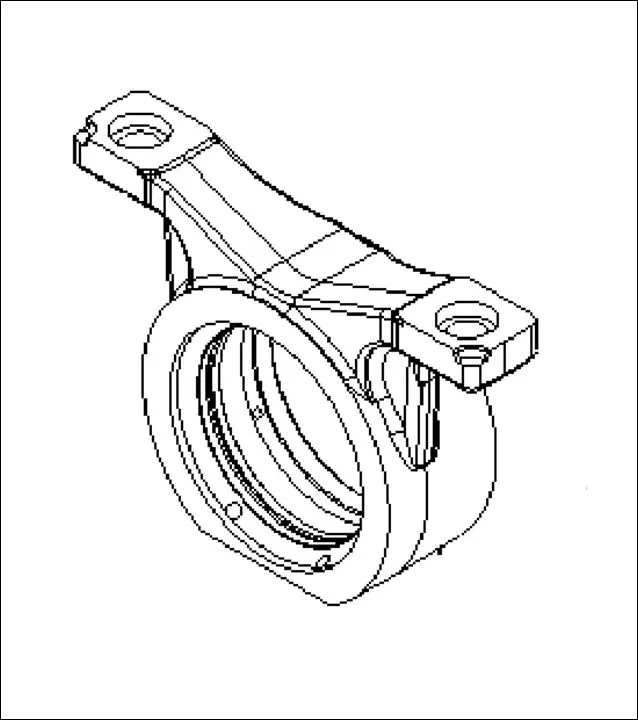 Pièce PALIER ARRIERE PONT AV 4RM pour MASSEY FERGUSON 4709