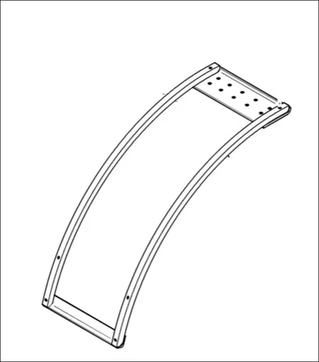 Pièce GARDE BOUE DROIT pour NEW HOLLAND T8.300