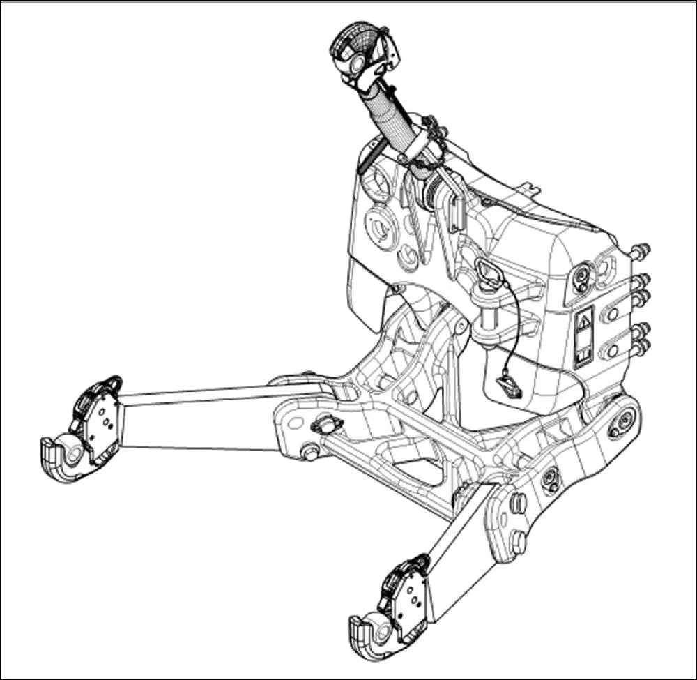 Pièce RELEVAGE AVANT pour CLAAS ARION 510 CMATIC