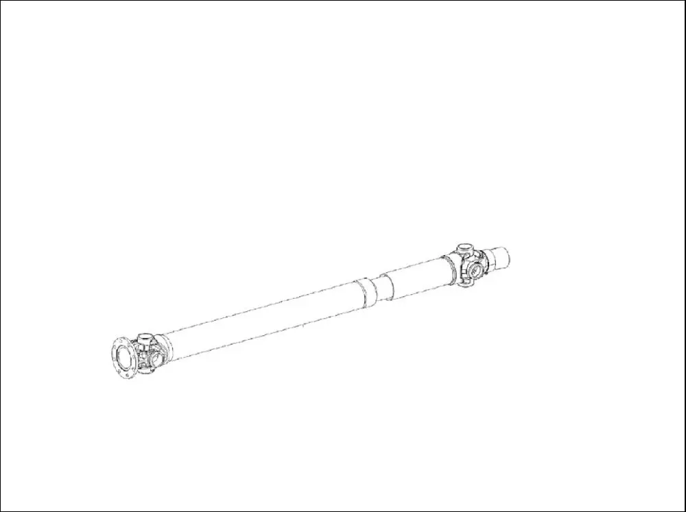 Pièce ARBRE DE TRANSMISSION pour DEUTZ-FAHR AGROTRON 6165.4RCS
