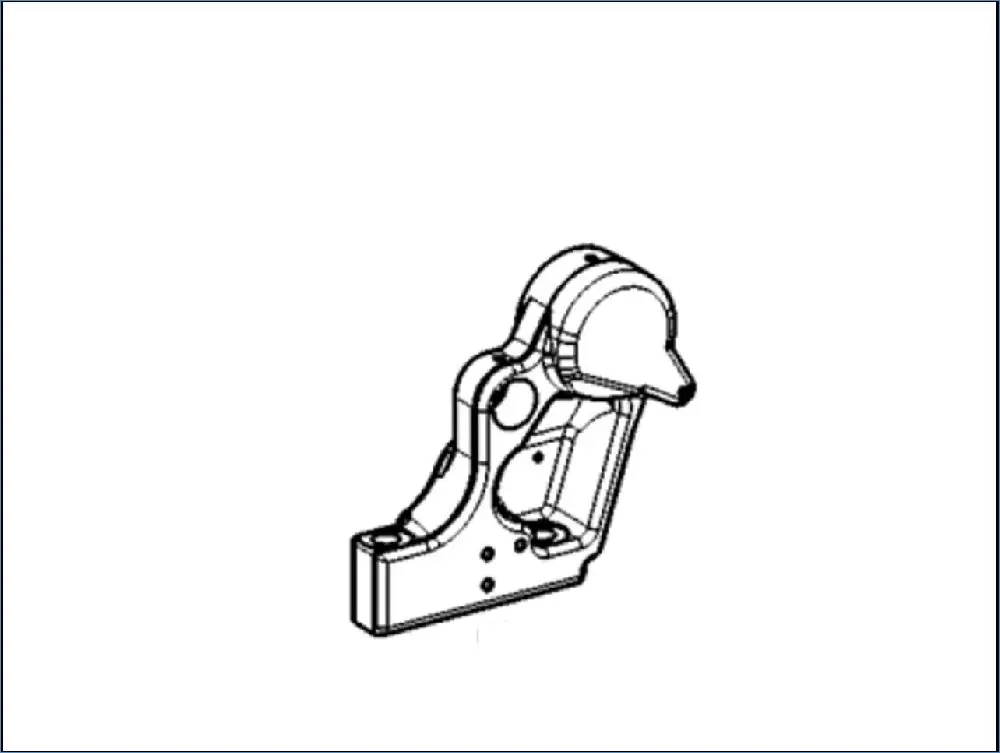 Pièce BRAS SUPERIEUR DE RELEVAGE GAUCHE pour DEUTZ-FAHR AGROTRON 6165.4RCS