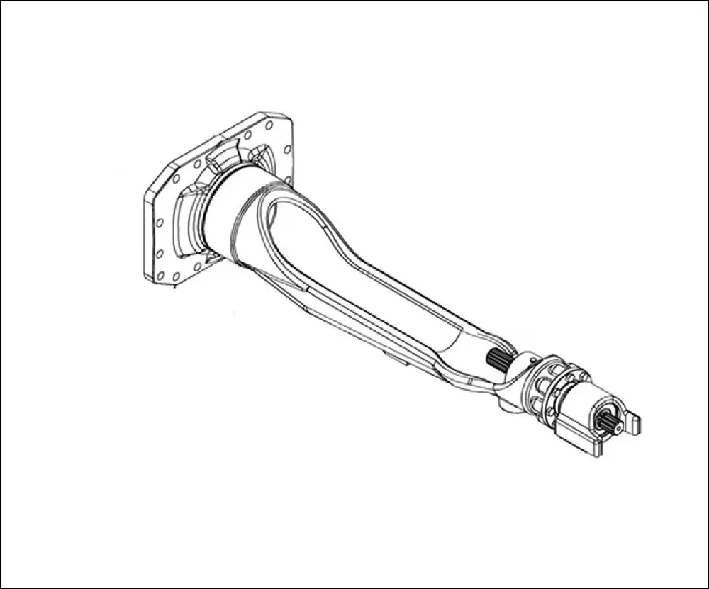 Pièce BRAS DE PONT SUSPENDU pour NEW HOLLAND T7.270