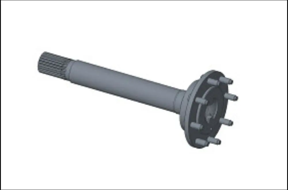 Pièce ARBRE DE ROUE PONT AR DROIT pour NEW HOLLAND T5050