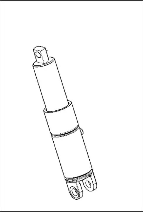 Pièce VERIN DE RELEVAGE AV GA pour MASSEY FERGUSON 5S.135