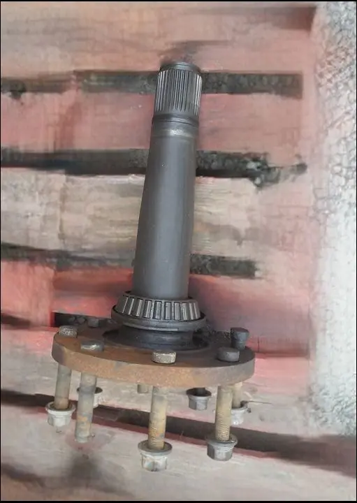 Pièce ARBRE DE ROUE PONT AR GAUCHE pour MASSEY FERGUSON 7620 DYNA VT