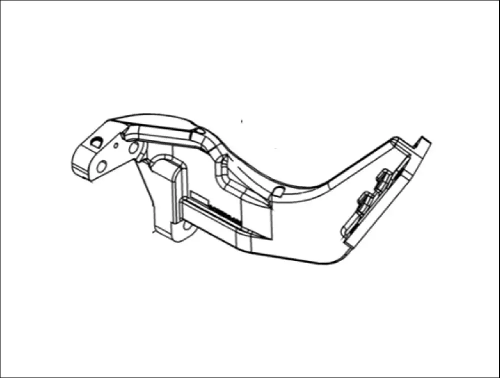 Pièce SUPPORT D  ECHAPPEMENT pour VALTRA A114BS2H-4