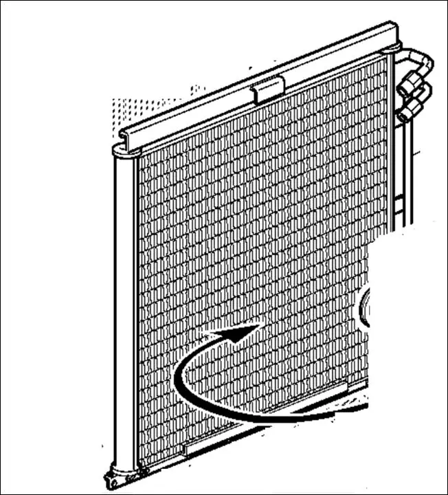 Pièce RADIATEUR DE CLIMATISATION pour JOHN DEERE 6420