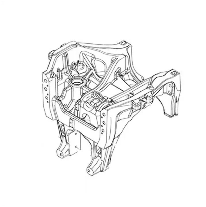 Pièce BERCEAU-BALANCIER PONT AV 4 RM pour NEW HOLLAND T7.315