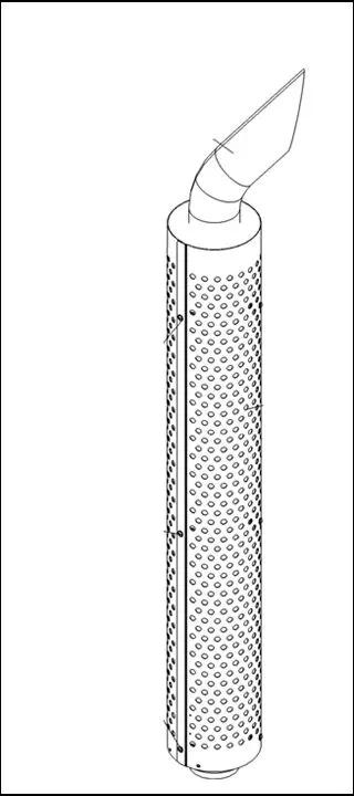 Pièce TUBE D  ECHAPPEMENT pour FENDT 724 SCR VARIO