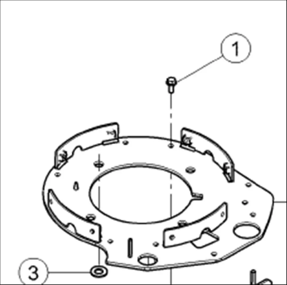 Pièce SUPPORT  pour CLAAS ARION 510 CMATIC