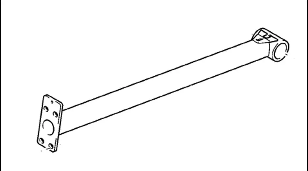 Pièce BIELLE DE PISTON GAUCHE pour CLAAS QUADRANT 5300