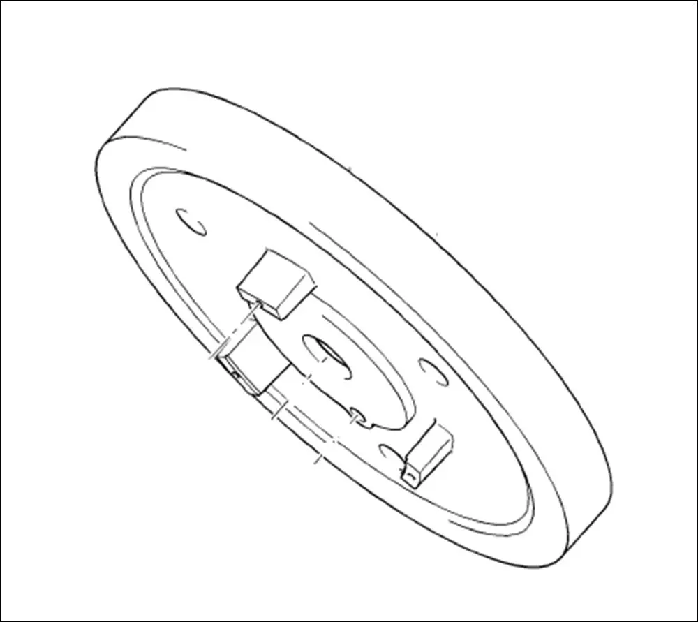 Pièce VOLANT D INERTIE pour CLAAS QUADRANT 5300
