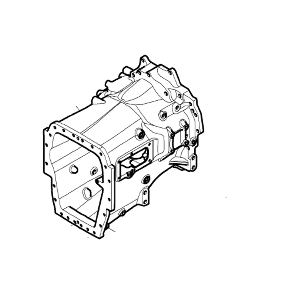 Pièce CARTER DE BOITE NU pour CLAAS AXION 810