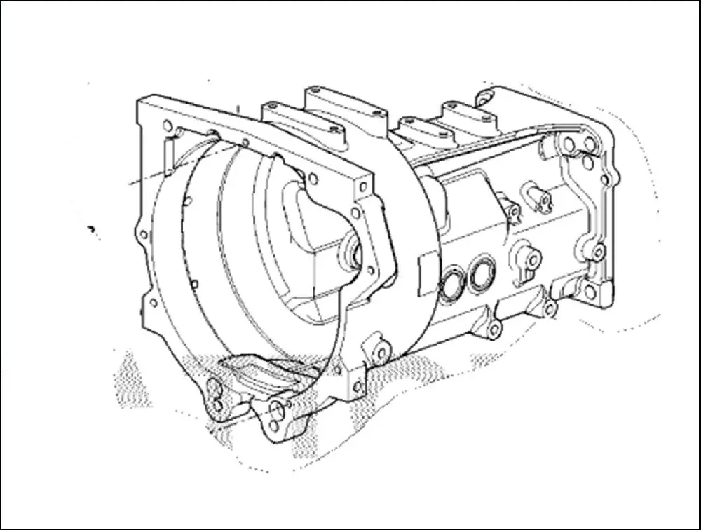Pièce CARTER DE BOITE NU pour DEUTZ-FAHR AGROKID 230