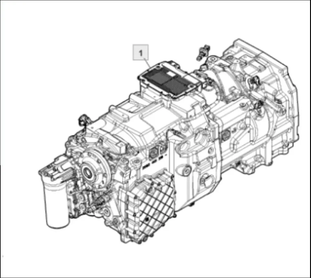 Pièce BOITE DE VITESSE COMPLETE pour JOHN DEERE 6195R