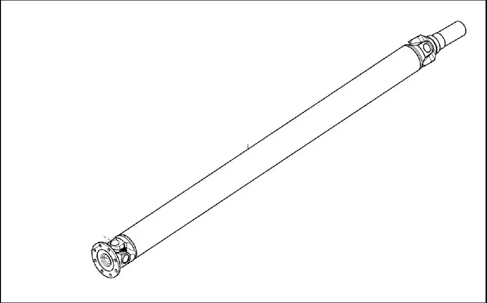 Pièce ARBRE DE TRANSMISSION pour VALTRA T175EV