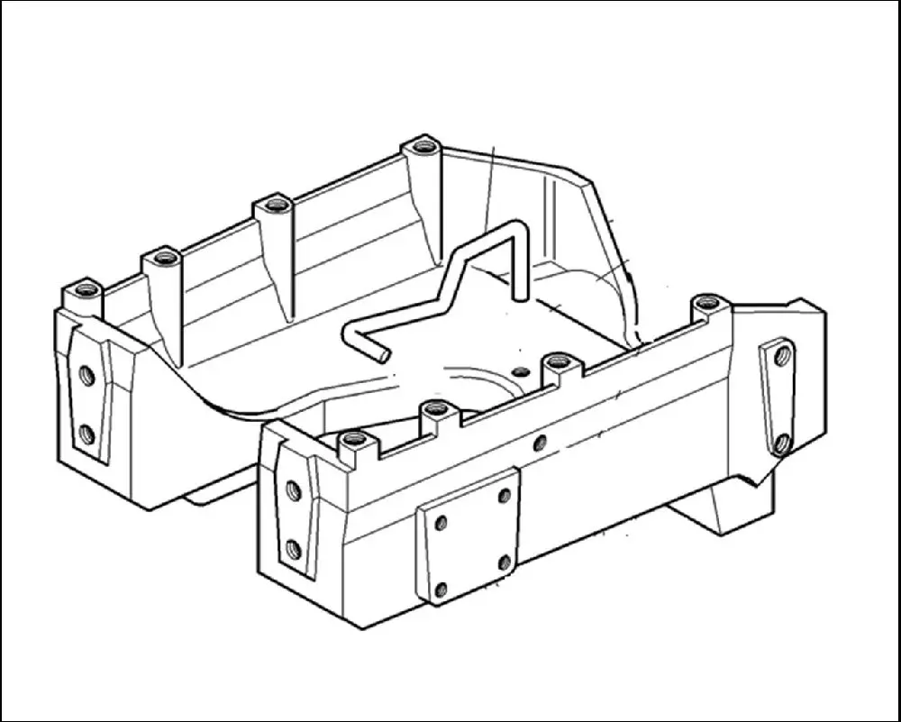 Pièce BERCEAU-BALANCIER PONT AV 4 RM pour MASSEY FERGUSON 6280