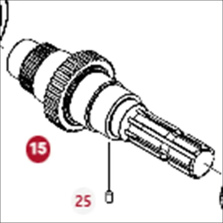 Pièce ARBRE PDF pour FENDT 210 VARIO