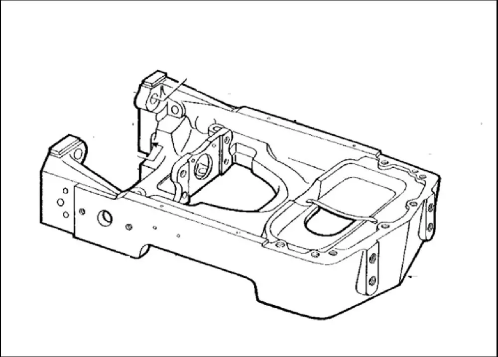 Pièce BERCEAU-BALANCIER PONT AV 4 RM pour JOHN DEERE 3130