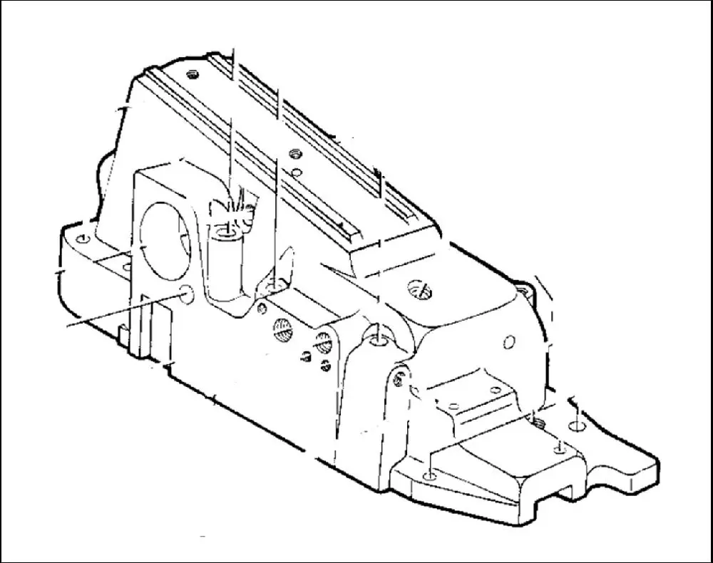 Pièce CARTER DE RELEVAGE pour JOHN DEERE 3130