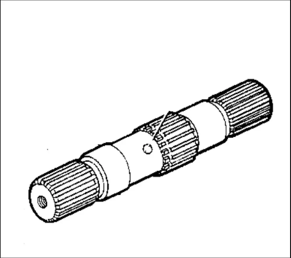 Pièce ARBRE SUPERIEUR DE RELEVAGE pour JOHN DEERE 3130