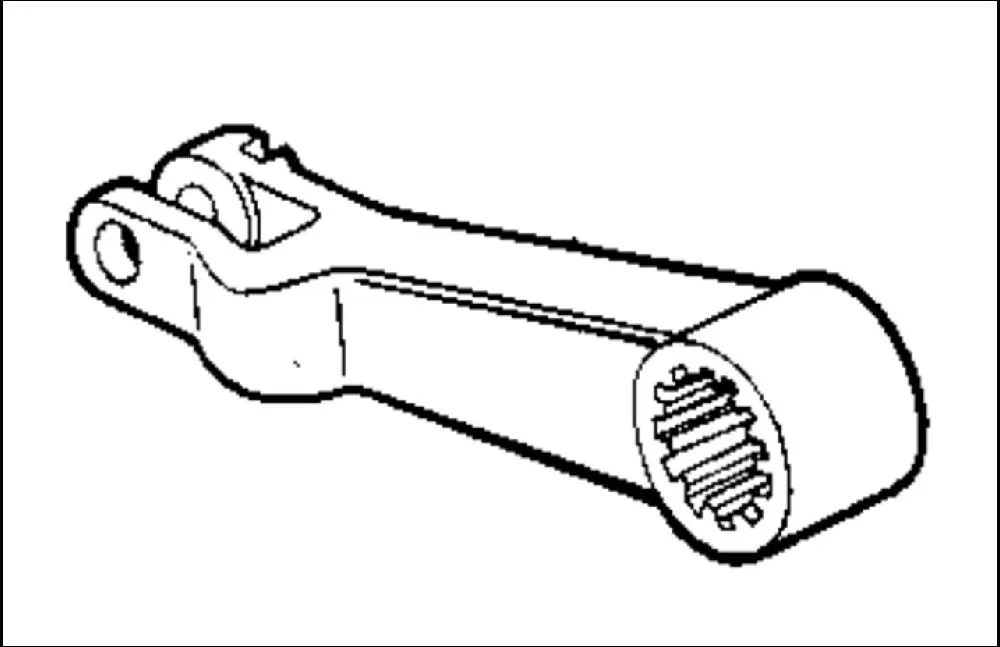 Pièce BRAS SUPERIEUR DE RELEVAGE GAUCHE pour JOHN DEERE 3130