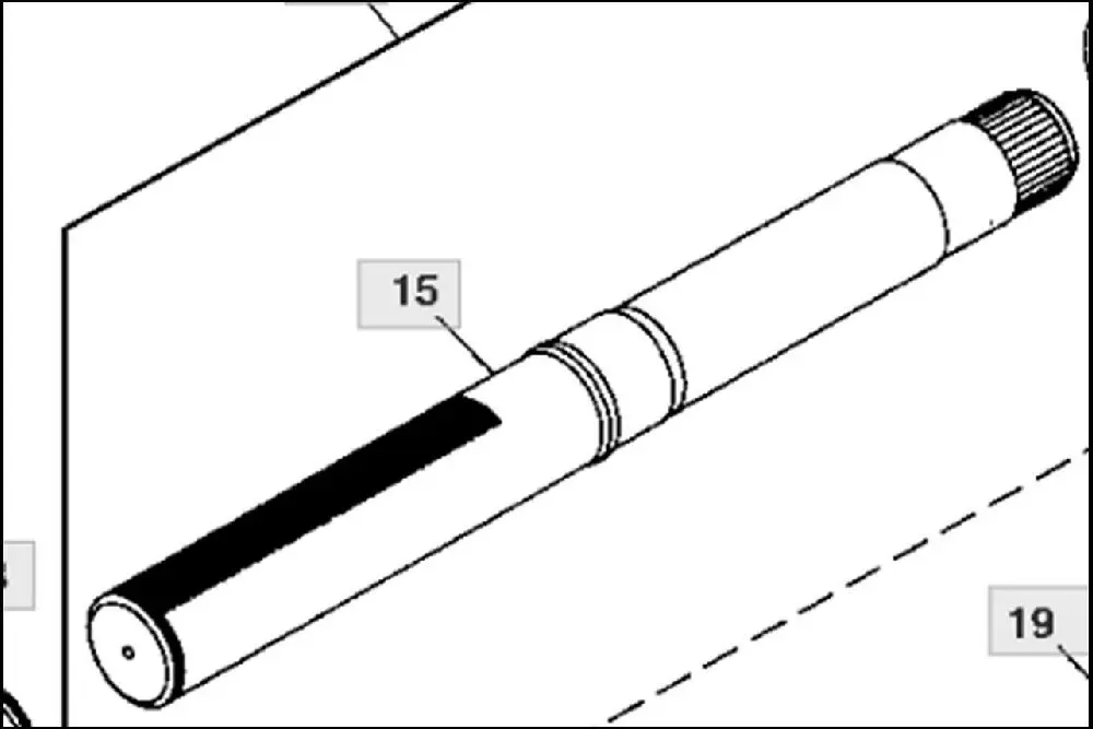 Pièce ARBRE DE ROUE PONT AR DROIT pour JOHN DEERE 7820