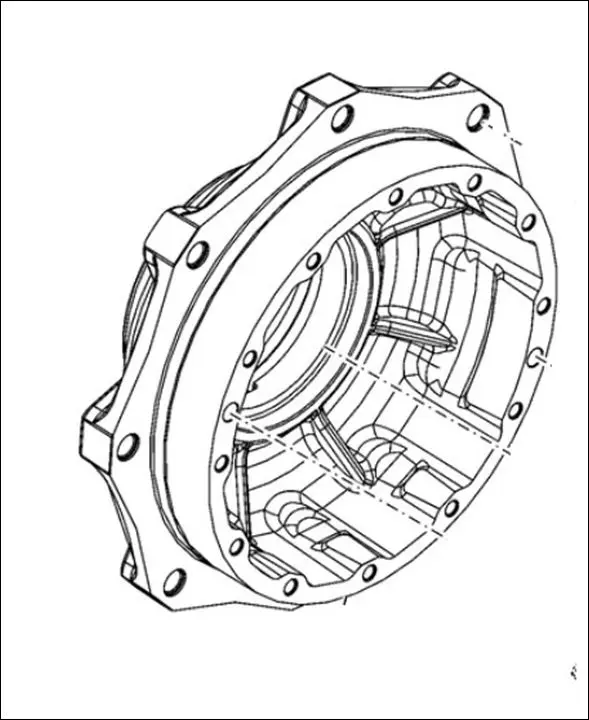 Pièce MOYEUX (BOL DE REDUCTEUR)PONT AV 4 RM pour CASE IH MAXXUM 115 TIER 4B